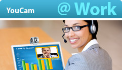 YouCam 5 webcam software is perfect for work - create presentations, use you HD webcam to capture video and more