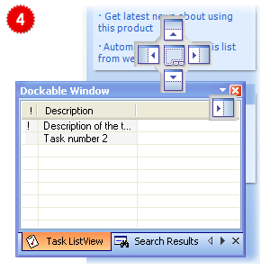 DotNetBar Docking Windows Control